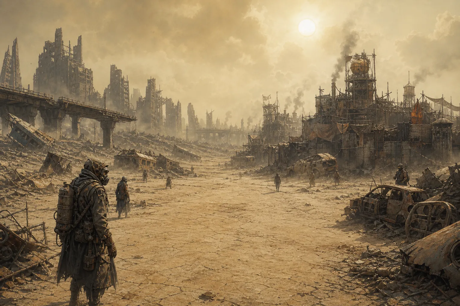 A scene from The Wasteland Chronicles