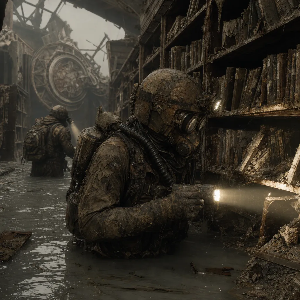 Scene from The Wasteland Chronicles
