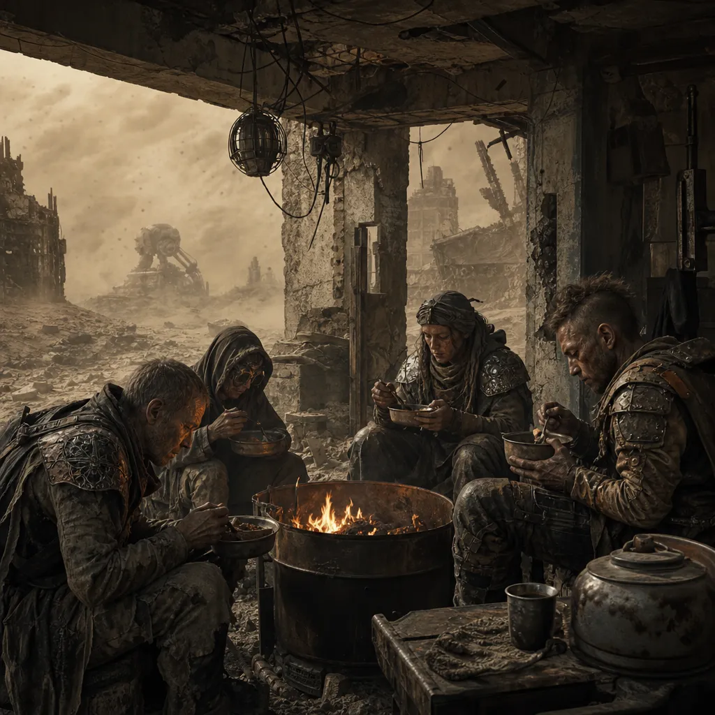 Scene from The Wasteland Chronicles