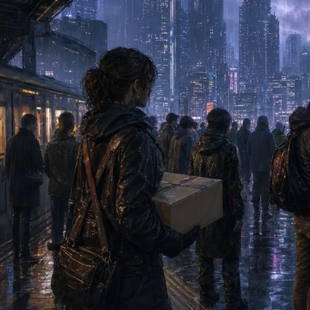 Scene from Neon City
