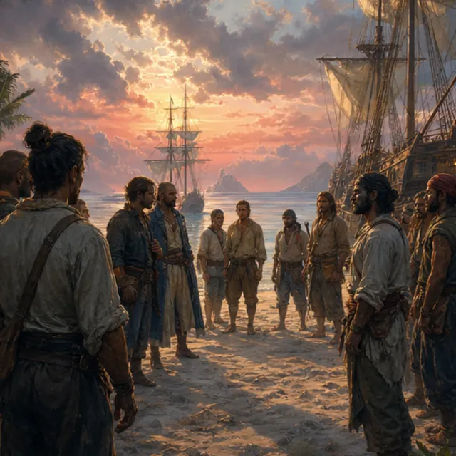 Scene from The Seven Seas