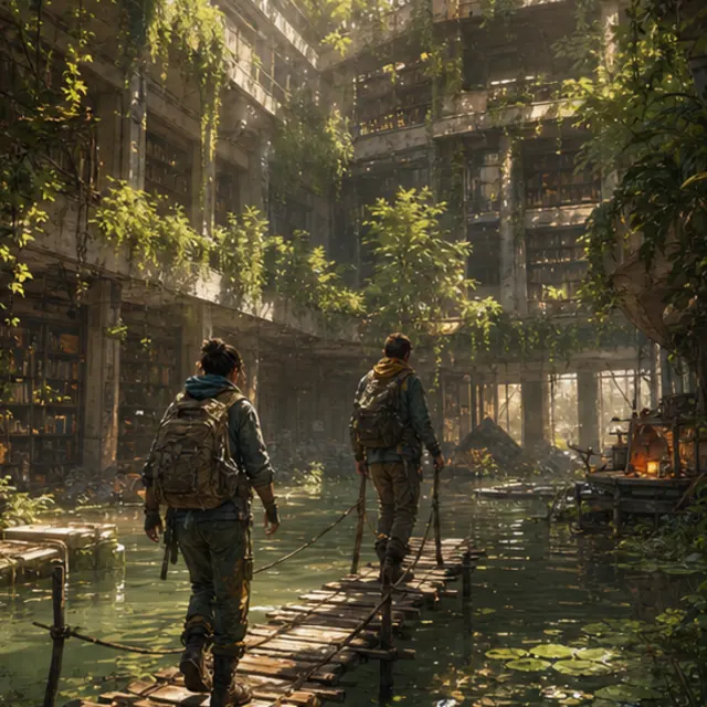 Scene from The Wasteland Chronicles
